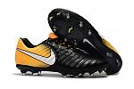 Cheap Nike Flyknit Tiempo Legend VII FG Yellow Black White www.cheapscleats.com