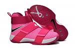 Cheap Nike Lebron Soldier 10 Mens Pink Black White   kyries3.com