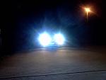 HID 6000k low beams at 24'